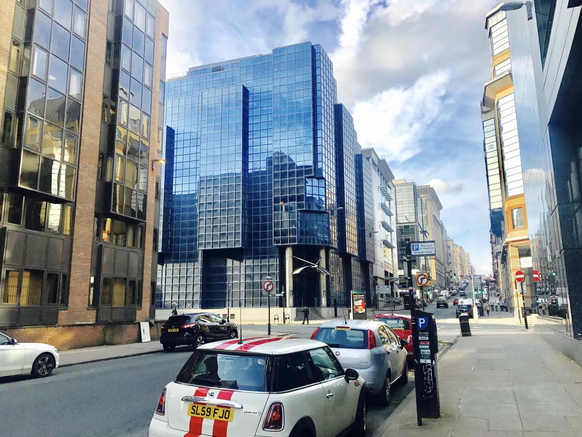 Glasgow Central Station Skyline Apartment With Parking Esterno foto