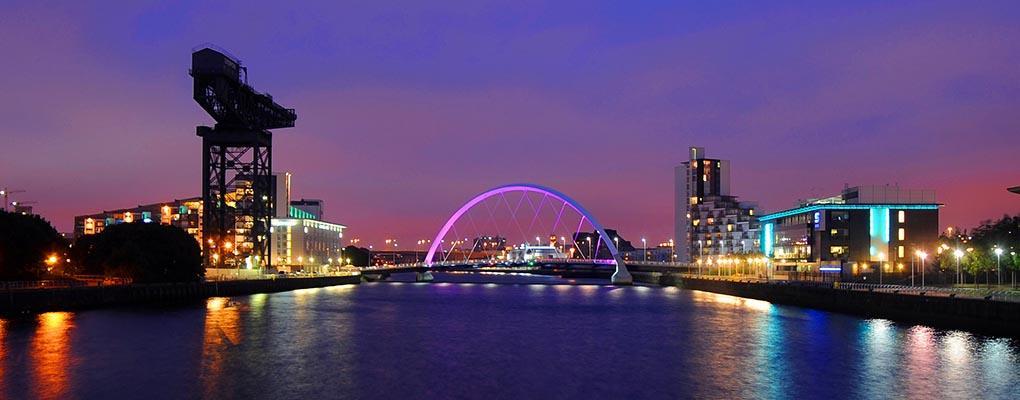 Glasgow Central Station Skyline Apartment With Parking Camera foto